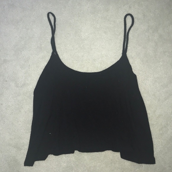 Black crop top - Picture 1 of 2